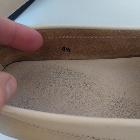 J.P. TODS Leather Slip On Driving Loafers size 8.5 - Picture 11 of 12